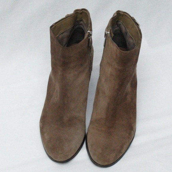 Sam Edelman Lucca Suede Buckle Ankle Boots - Picture 1 of 8